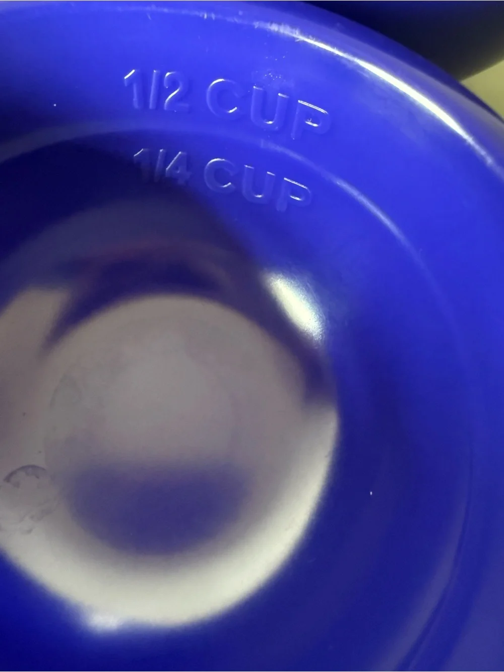 Sur La Table 5 Nesting Measuring Royal Blue Fuschia 1/8 C to 2 C Melamine